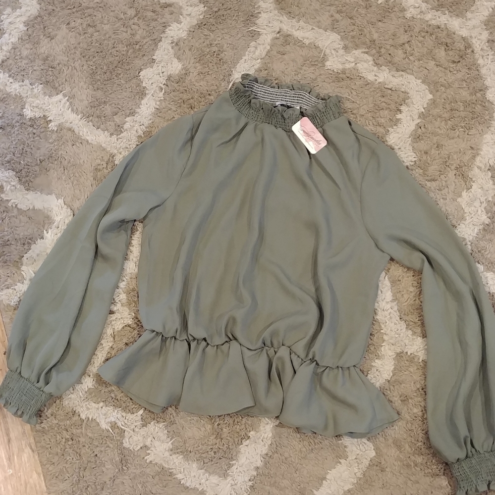 Olive Blouse